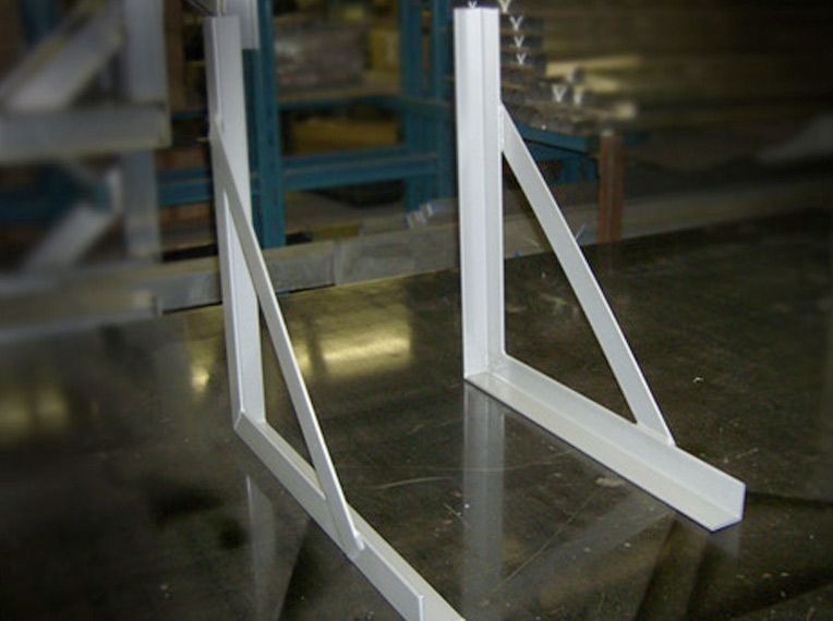 Square mounting brackets
