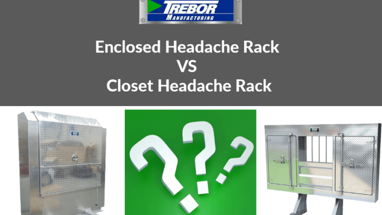 Enclosed headache rack vs closet headache rack: the 3 main differences